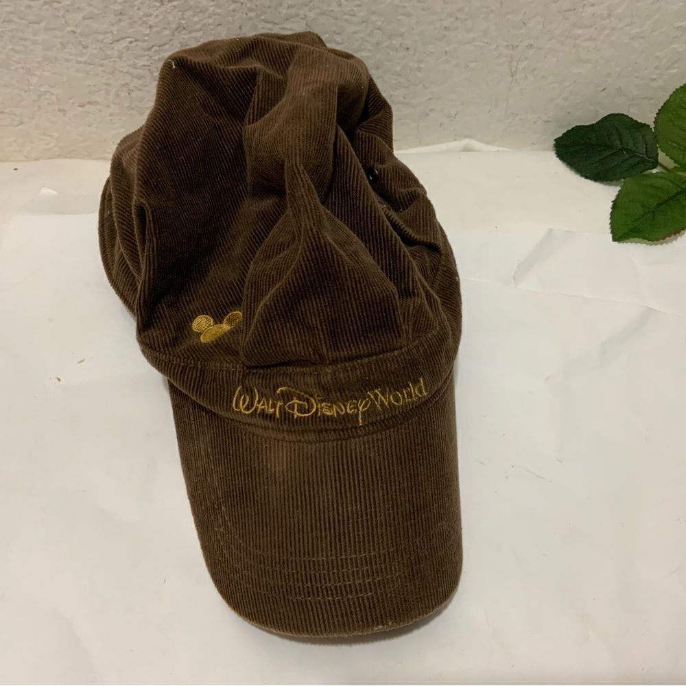 Disney Hat corduroy brown adjustable